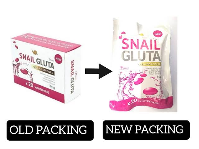 SNAIL GLUTA Collagen Soap 80g