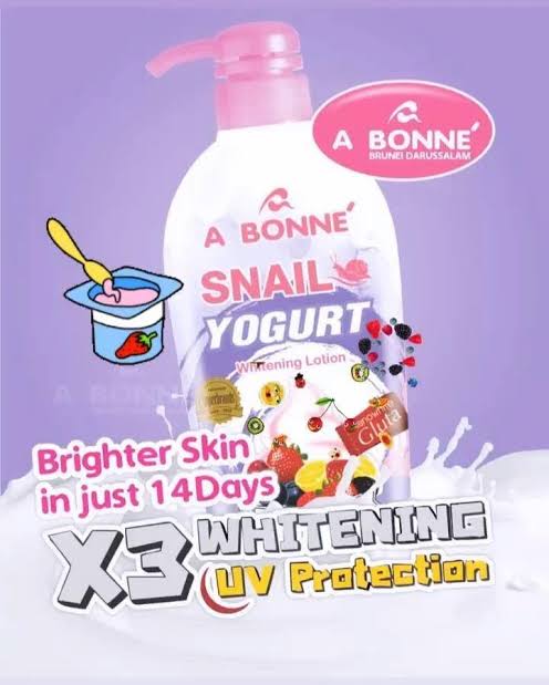 A Bonne' Snail Yogurt Whitening Lotion 400ml
