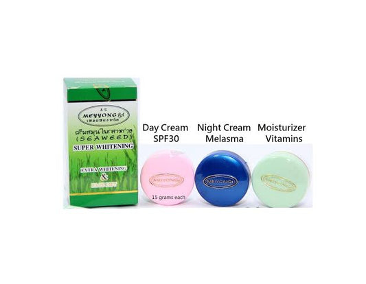Meyyong Seaweed Super Whitening Cream Set