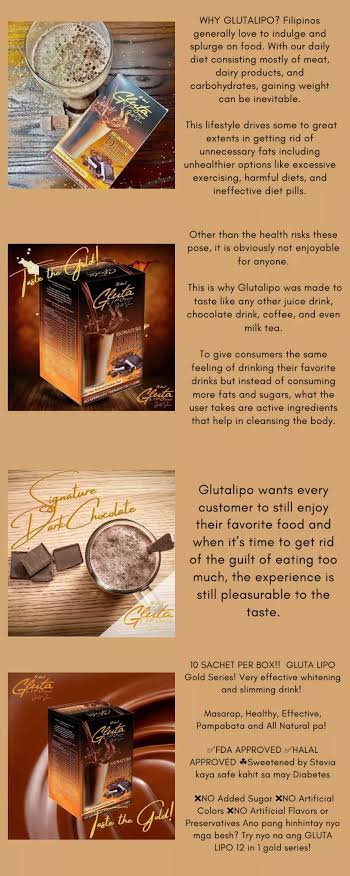 GlutaLipo Gold Series: Dark Chocolate