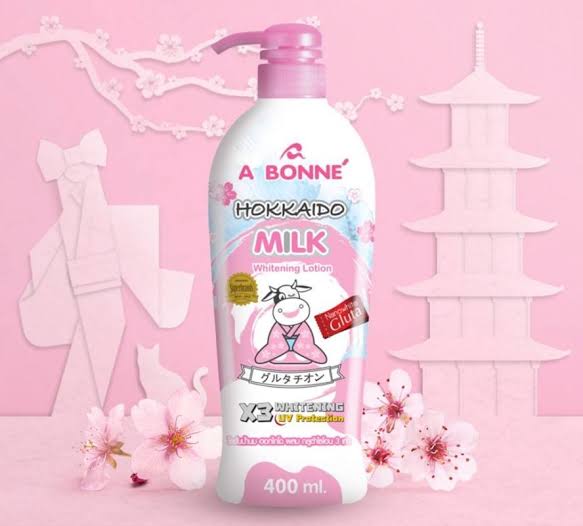 A Bonne’ Hokkaido Milk Whitening Lotion 400ml