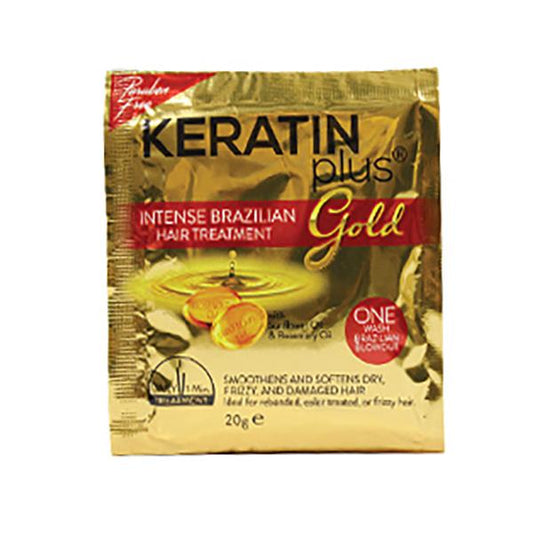 Keratin Plus Intense Brazilian Hair Treatment 20g (3pcs) - GOLD