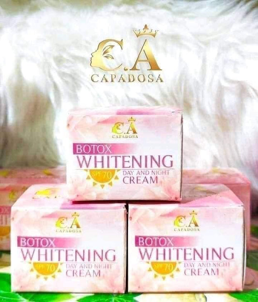 Botox Whitening Day and Night Cream with SPF 70 by Capadosa