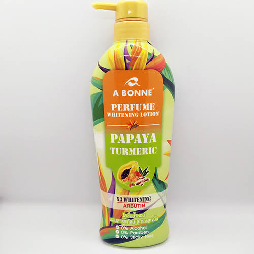 A Bonne Papaya Turmeric Perfume Whitening Lotion 500ml