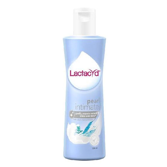 LACTACYD Pearl Intimate with Natural Marine Extract Feminine Wash (Gently Restore Natural Bikini Skin Tone) 250 ml