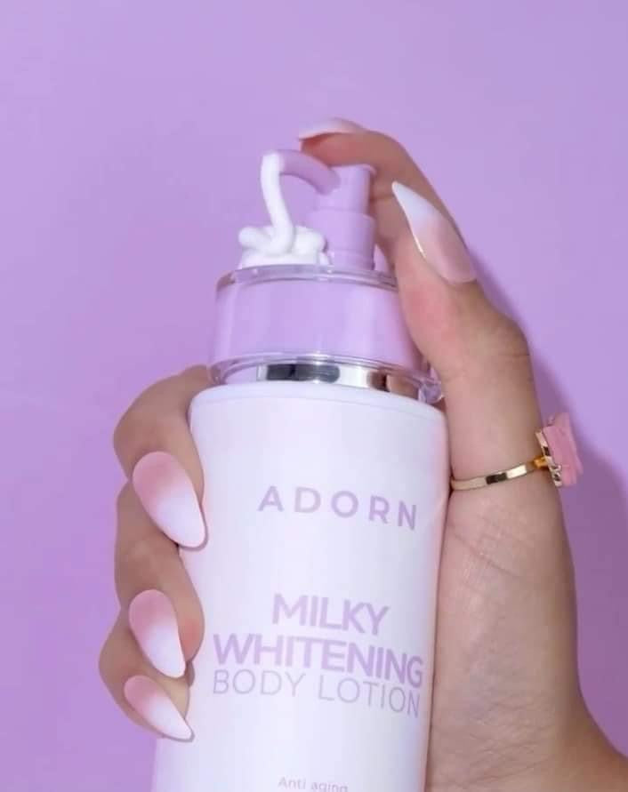 Adorn Milky Whitening Body Lotion SPF50  200ml