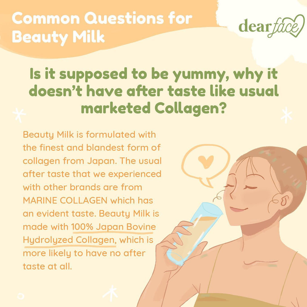 Dear Face Beauty Milk Premium Japanese Melon Drink