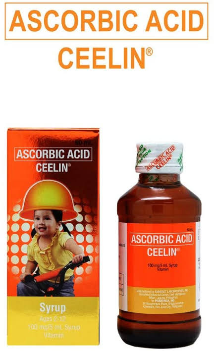 Ceelin - Ascorbic Acid (Orange) 120ml