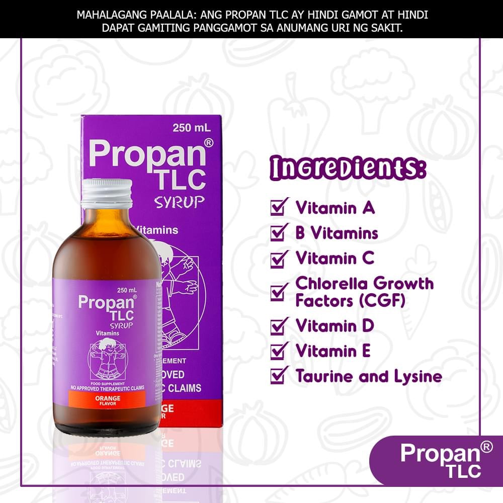 Propan TLC Syrup (Orange) 250ml