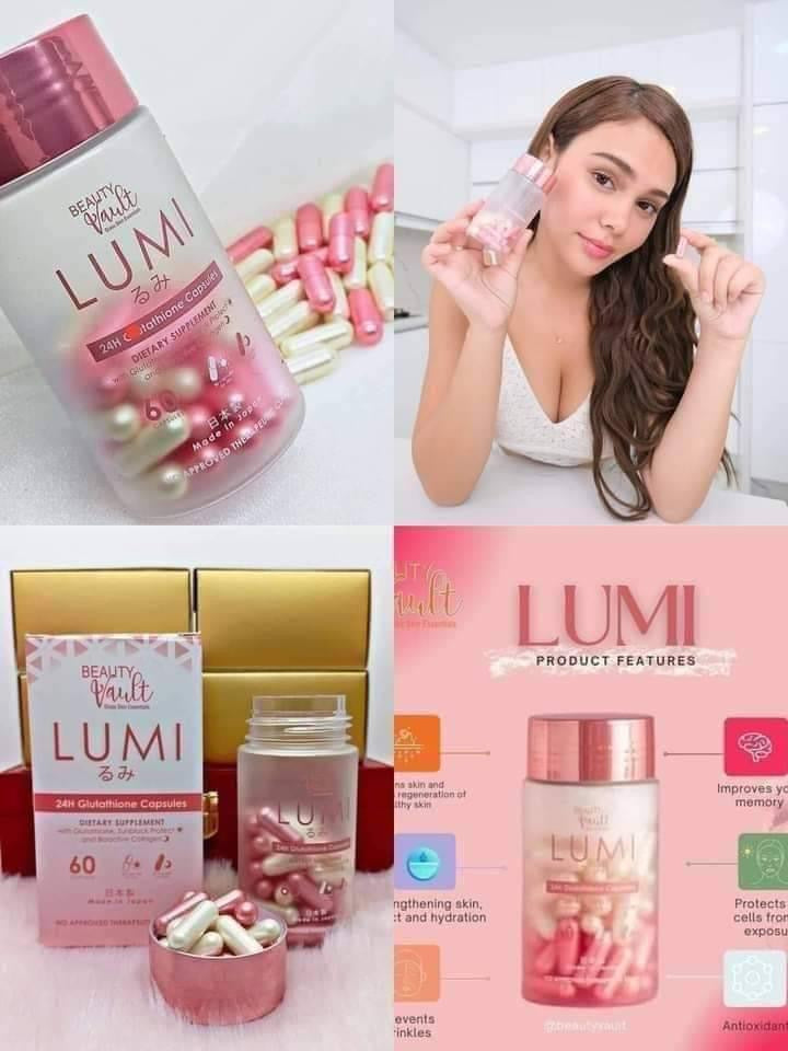 Lumi Glutathione Whitening (60 Capsules) by Beauty Vault