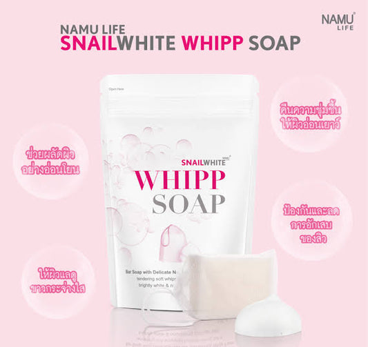 SNAILWHITE Whipp Soap 100g by Namu