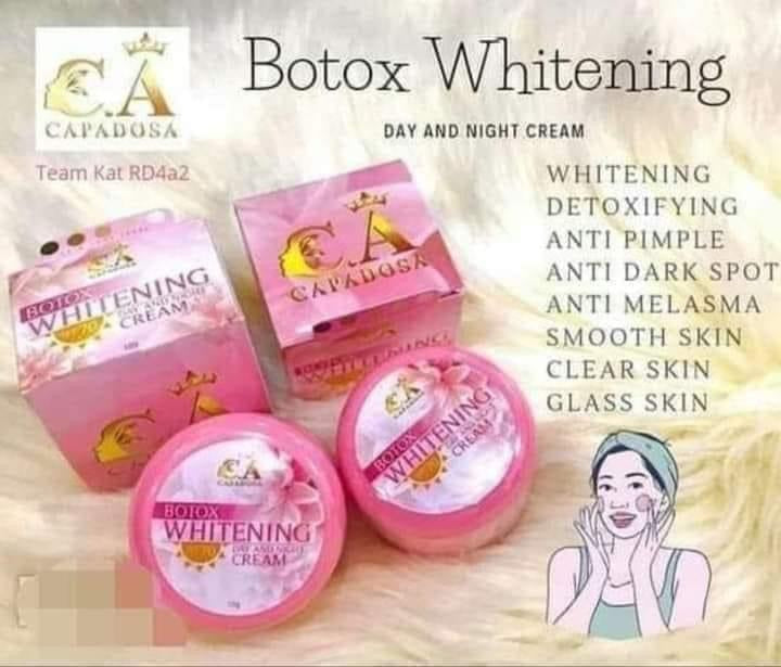 Botox Whitening Day and Night Cream with SPF 70 by Capadosa