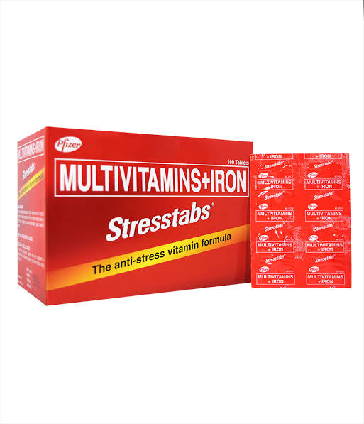 Stresstabs Multivitamins + Iron 12 caps