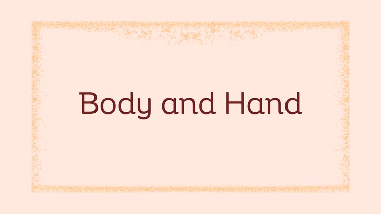 Body and Hand: Lotions, Moisturisers, Serums, Oils, Scrubs, Nail Care