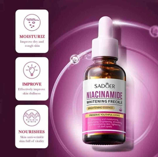 Sadoer Niacinamide Whitening Freckle Brightening Essence 30ml