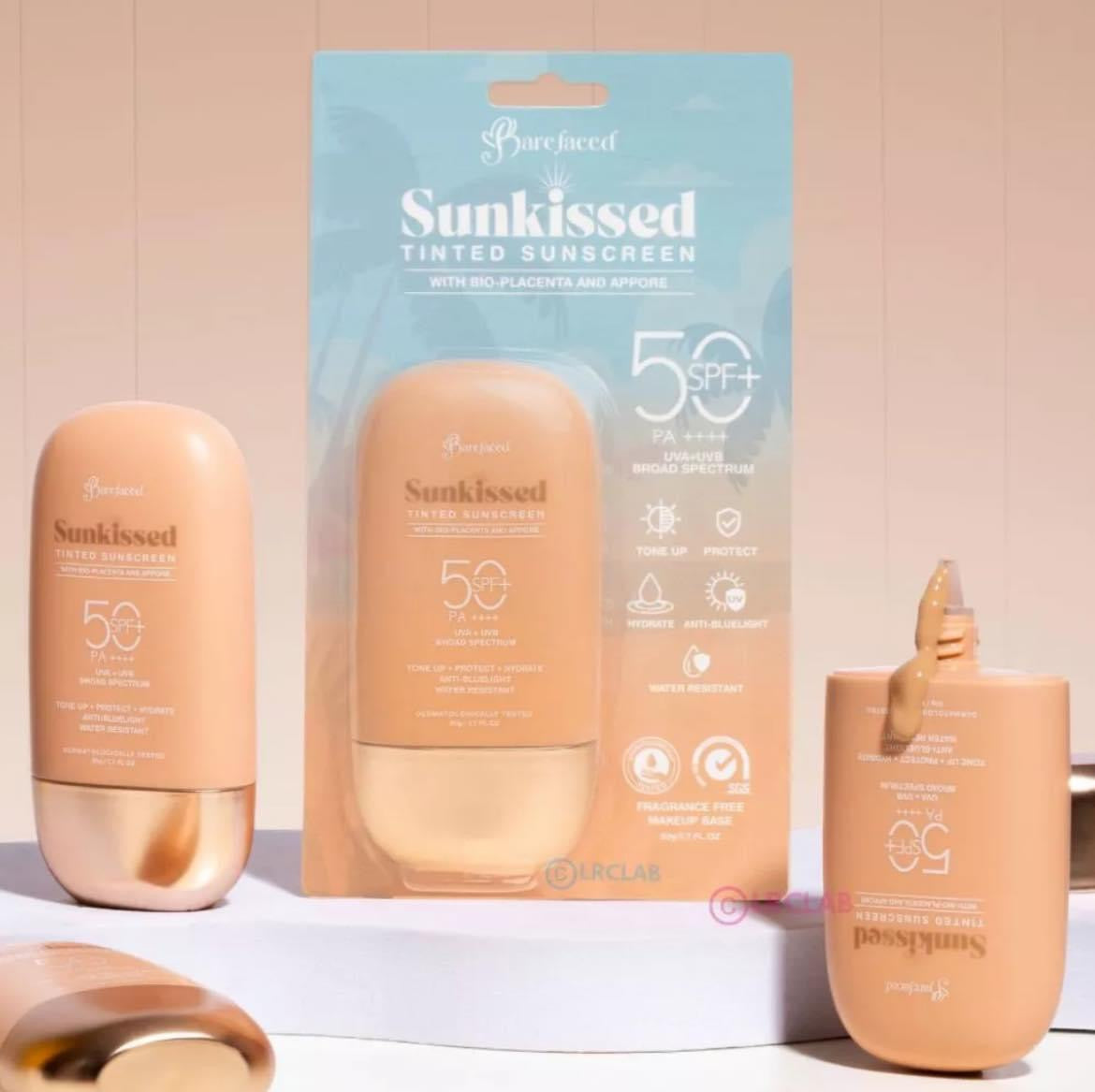 Barefaced Sunkissed Tinted Sunscreen SPF 50+ PA +++ 50g