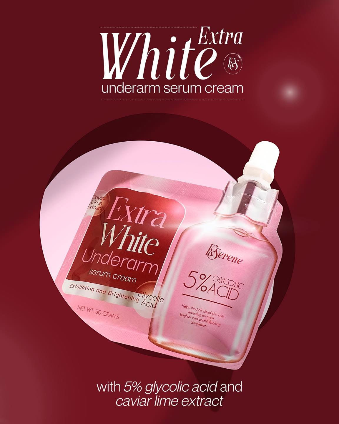 Extra White Underarm Serum Cream 30g