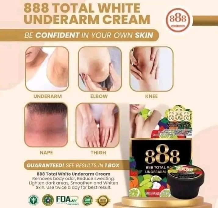 888 Total White Underarm Cream