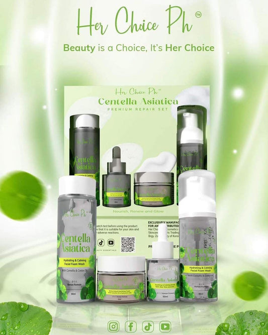 Her Choice Ph Centella Asciatica Premium Repair Set