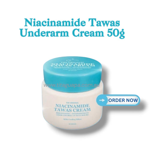 Niacinamide Tawas Cream 50g (Underarm)