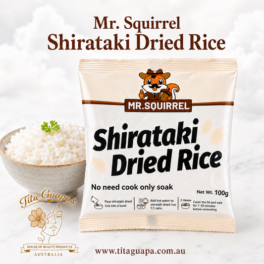 Mr. Squirrel Shirataki Dried Rice 100g