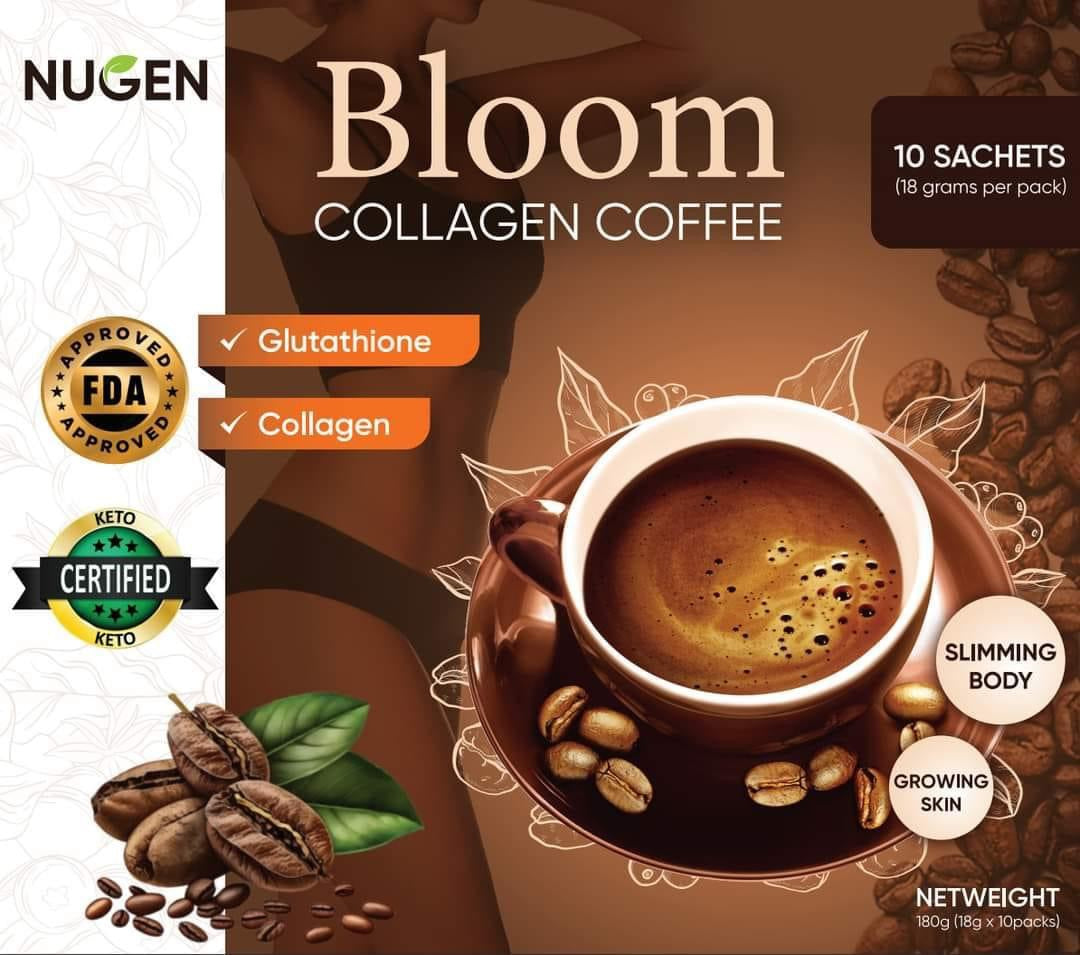 Bloom Collagen Coffee by Nugen