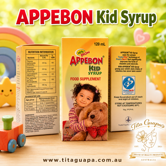 APPEBON Kid Syrup with Iron – Food Supplement 120 mL