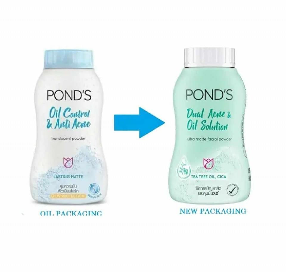 Pond's Dual Acne and Oil Solution Ultra Matte Facial Powder 50g