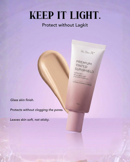 Her Choice Ph Premium Tinted Sunscreen SPF50+   50g