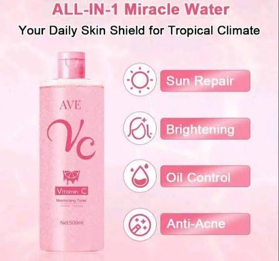 Ave VC Toner Pink 500ml