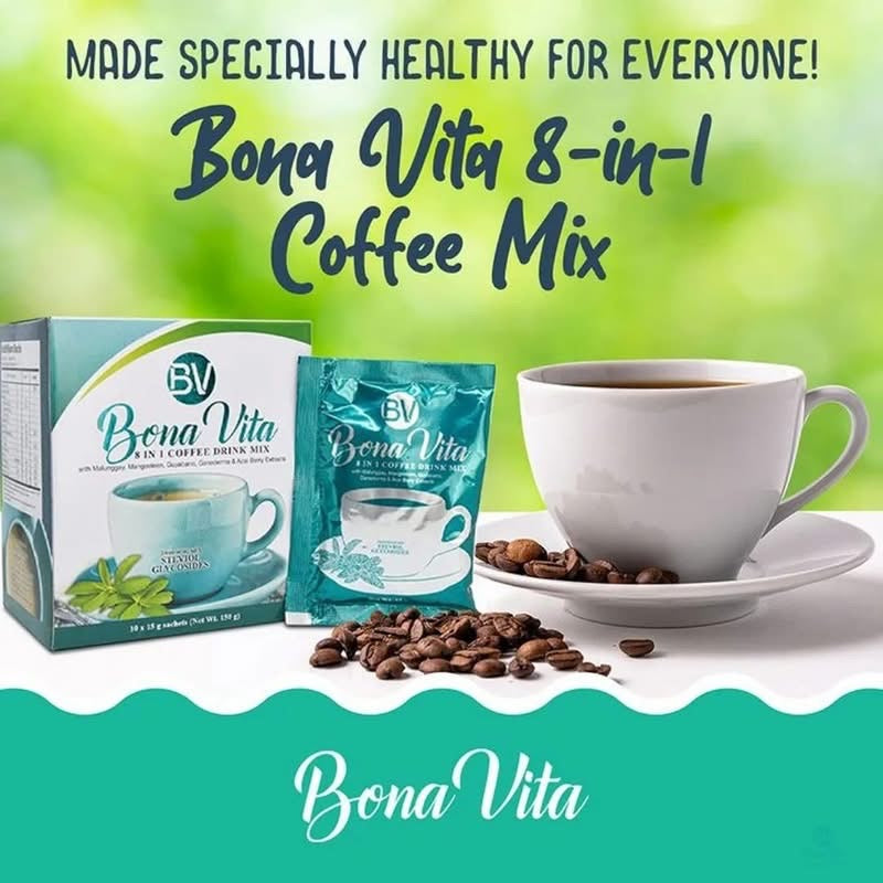 Bona Vita 8-in-1 Coffee Drink Mix