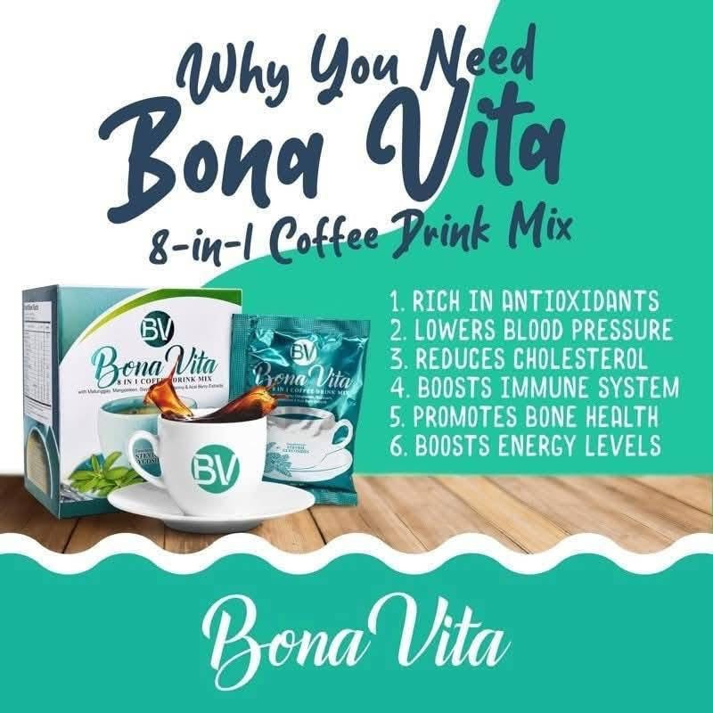 Bona Vita 8-in-1 Coffee Drink Mix