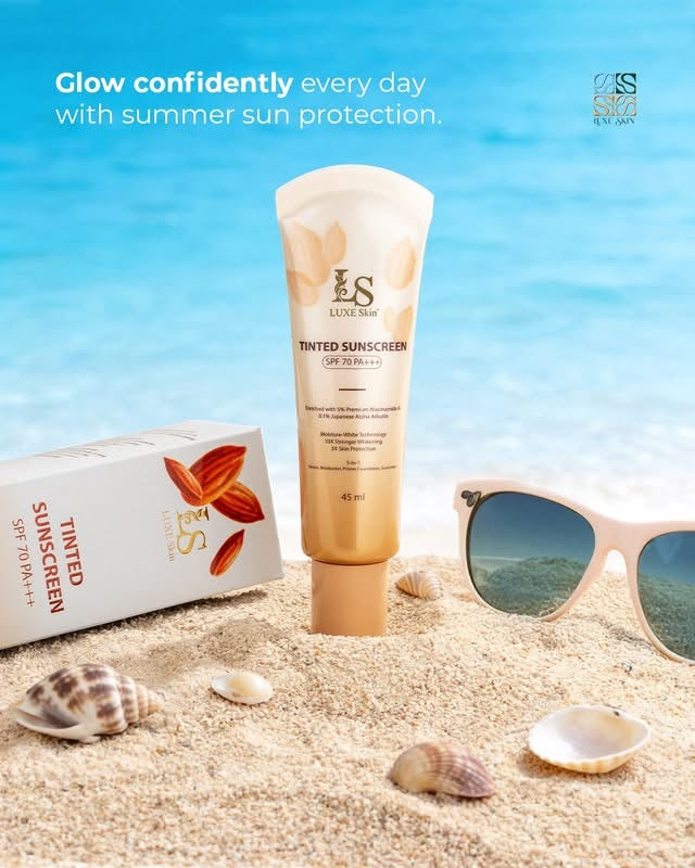 Luxe Skin Tinted Sunscreen SPF70 PA+++  45ml