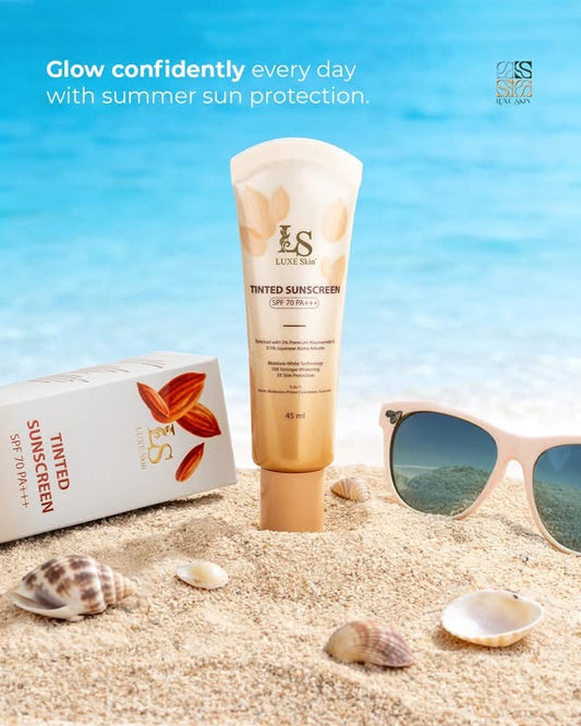 Luxe Skin Tinted Sunscreen SPF70 PA+++  45ml