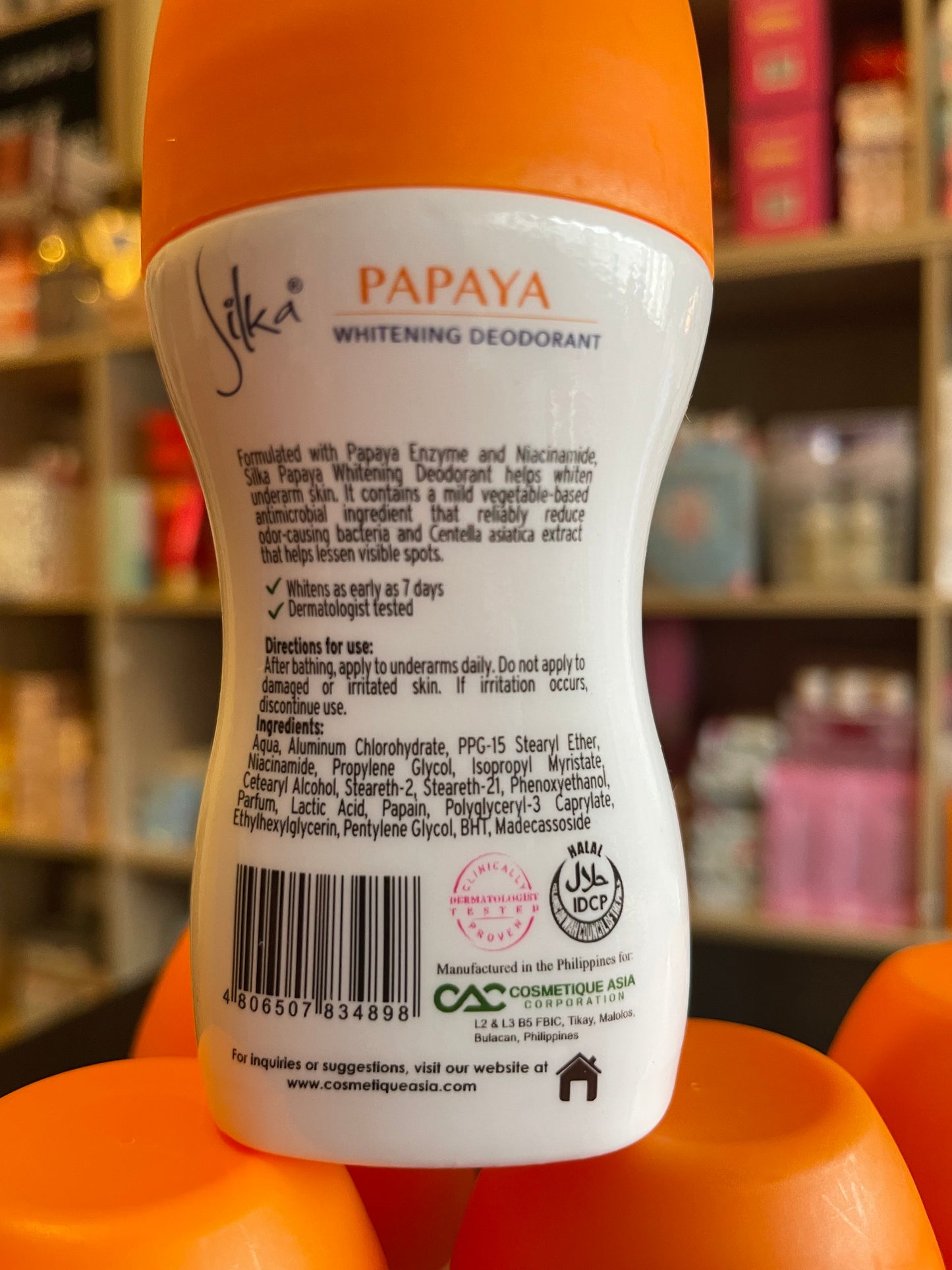 Silka Papaya Deodorant 40ml