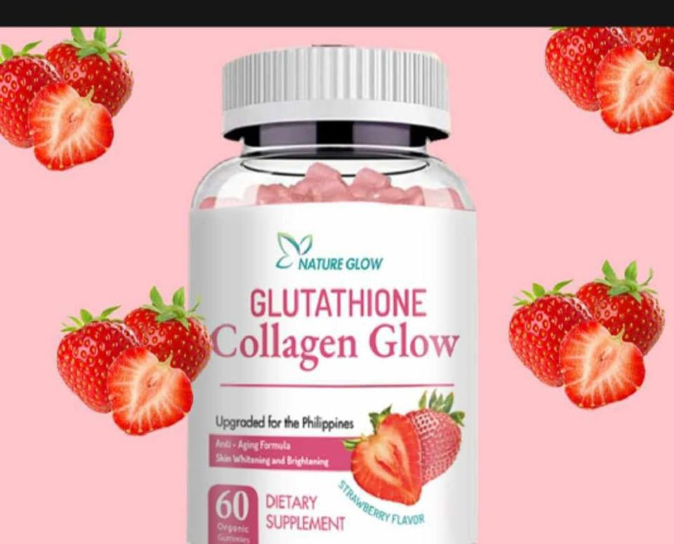 Nature Glow Glutathione Collagen Glow (Strawberry Flavor) 60s