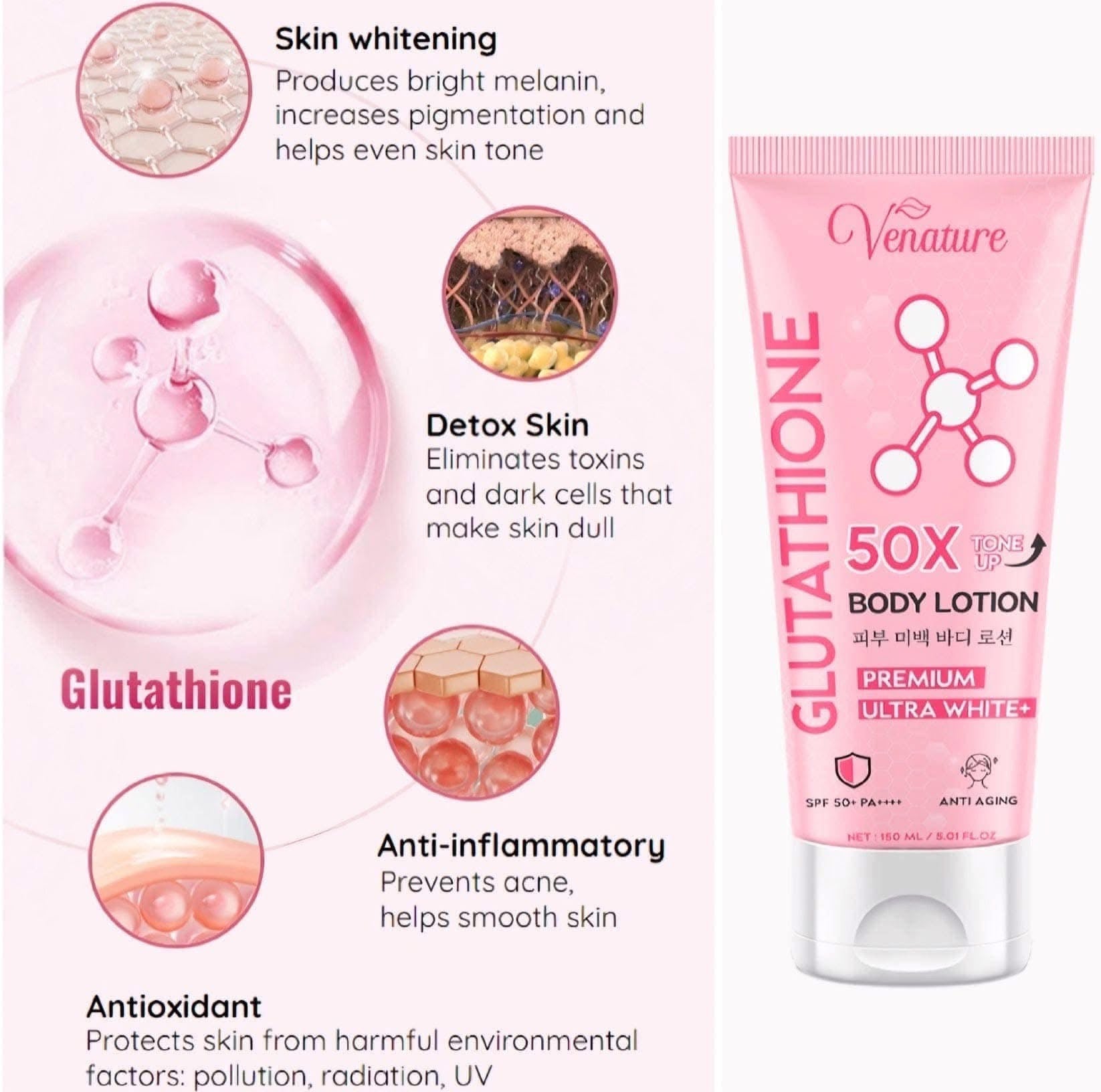 venature glutathione lotion review Honest Venature Glutathione Body Lotion |