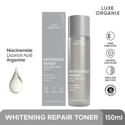 Luxe Organix ClinicalPRO Whitening Repair Ultra Light Glow Serum 30ml