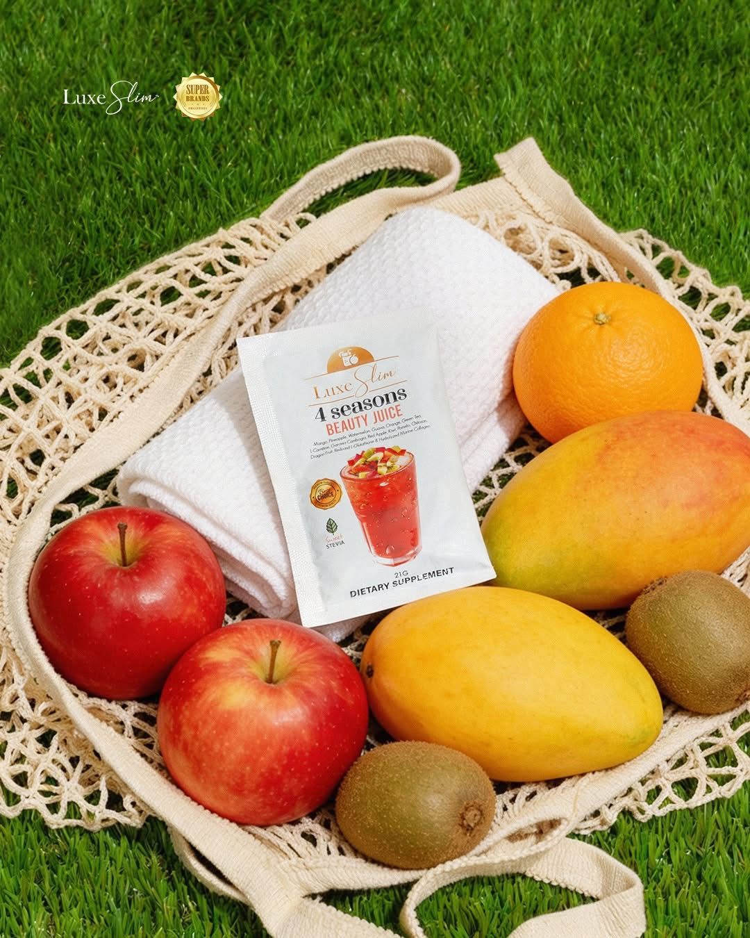Luxe Slim Beauty Juice 4 Seasons 8 sachets