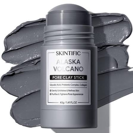 SKINTIFIC Alaska Volcano Pore Clay Stick 40g
