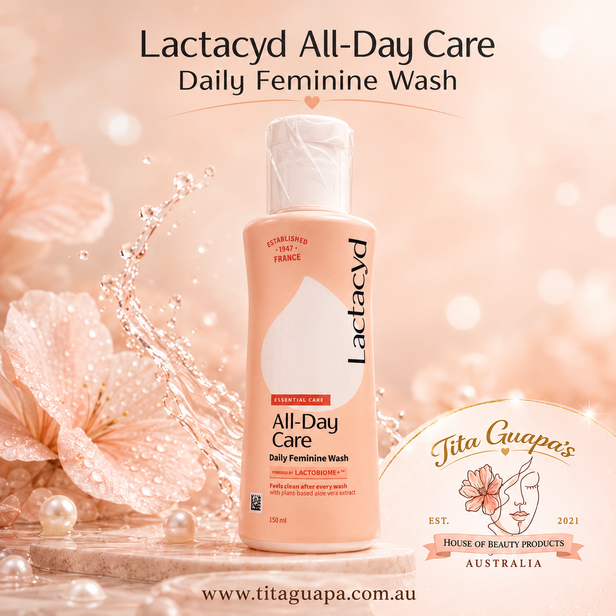 Lactacyd All-Day Care Daily Feminine Wash 150 mL