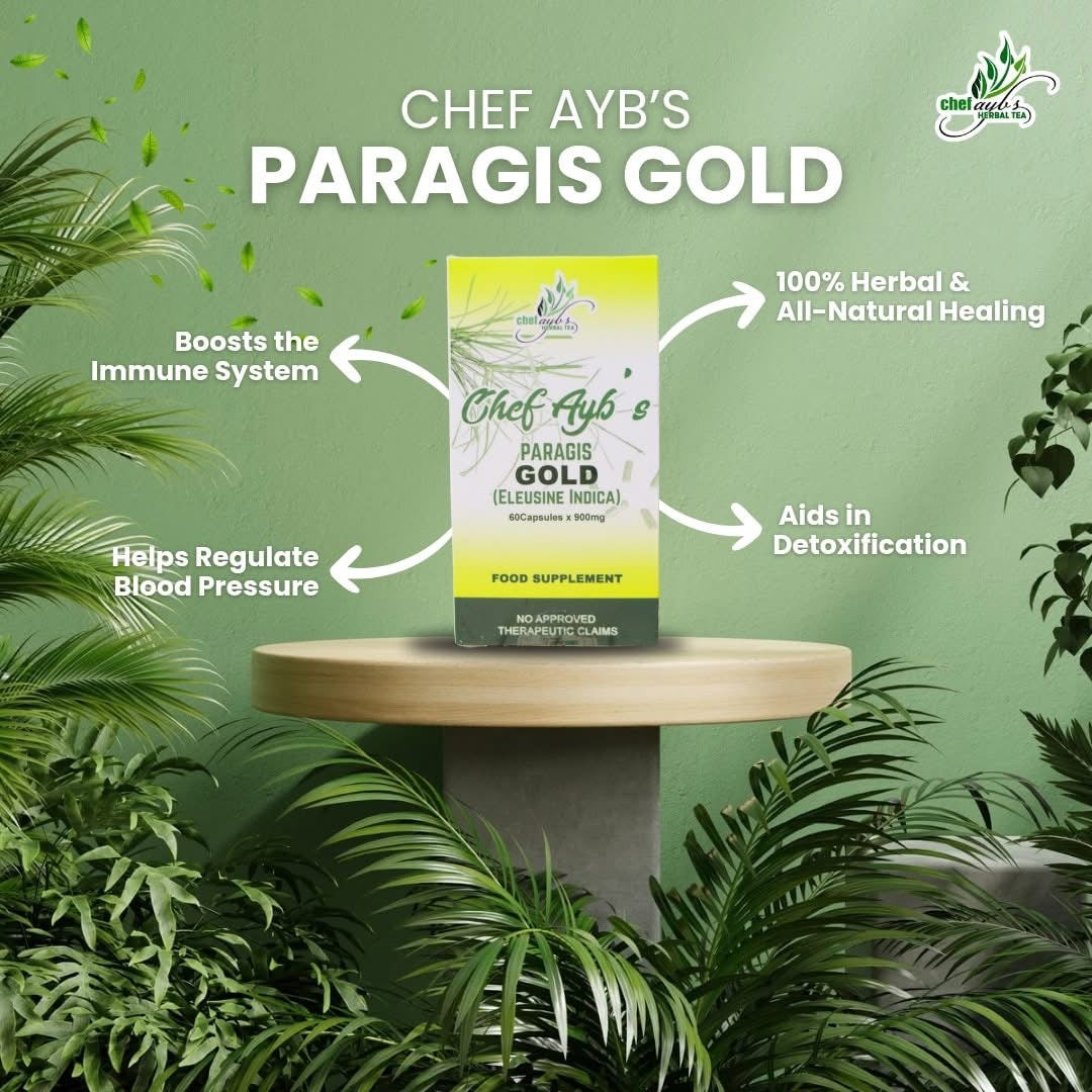 Chef Ayb’s Paragis Gold (Eleusine Indica) – 60 Caps