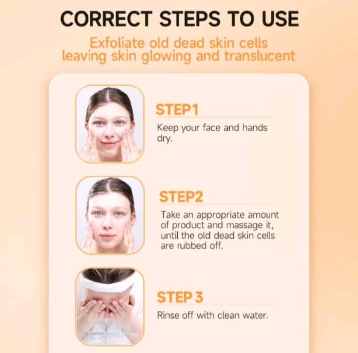 Gmeelan ORANGE Exfoliating Whitening Gel