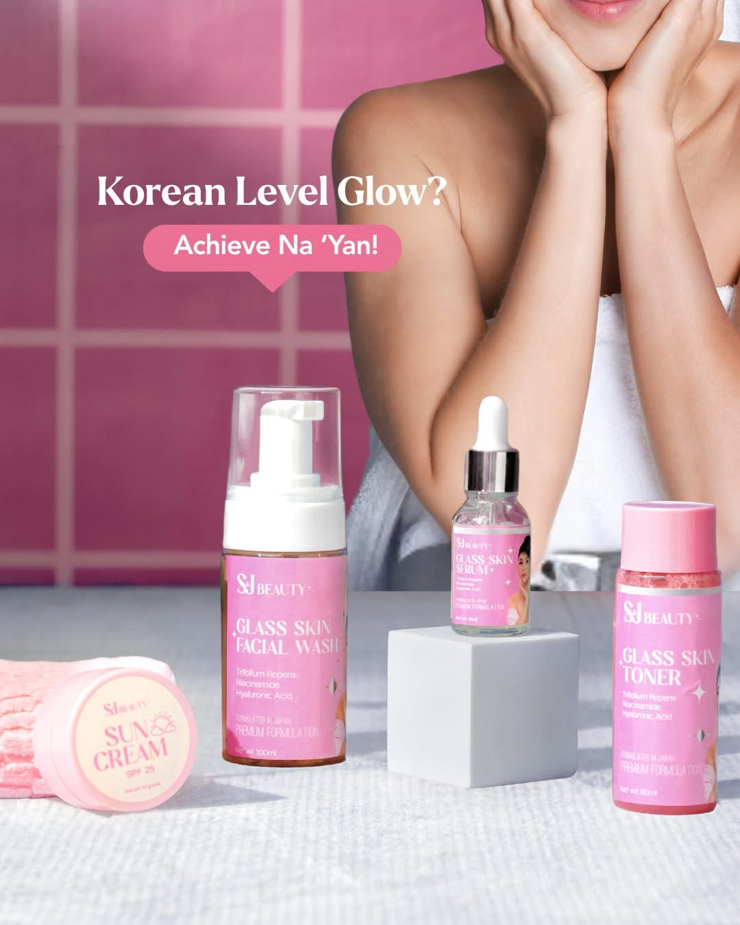 S&J Beauty Glass Skin Radiance Set