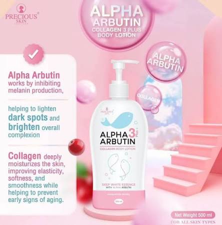 Alpha Arbutin 3 Plus Collagen Body Lotion 500ml