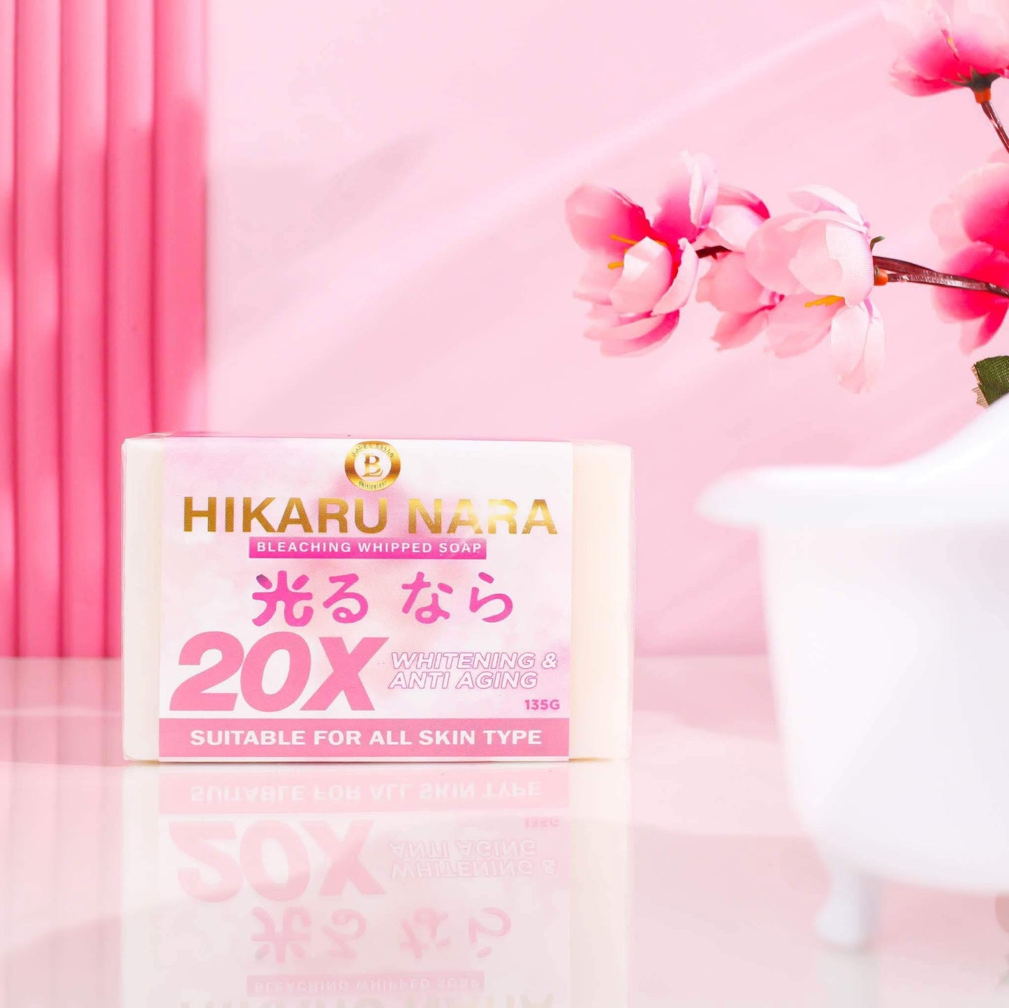 Hikaru Nara Niacinamide Bleaching Whipped Soap (with FREE Niacinamide Face Cream) LIMITED OFFER ONLY!