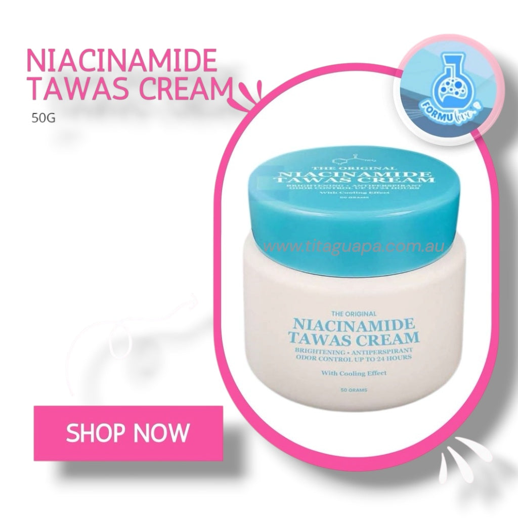 Niacinamide Tawas Cream 50g (Underarm)