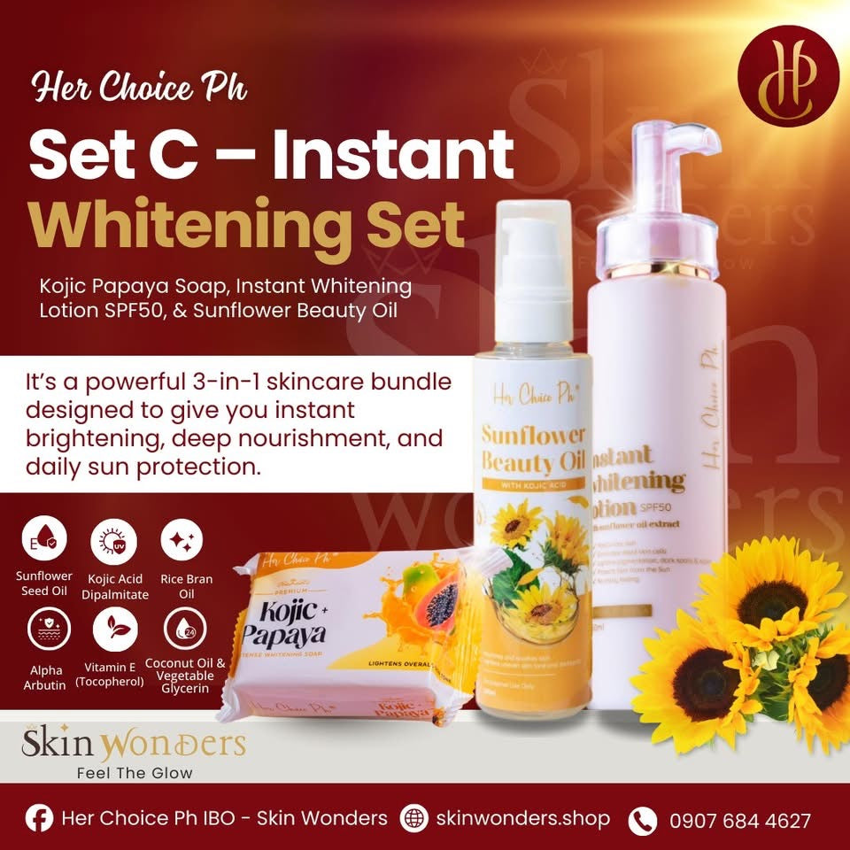 Her Choice PH - Set C (Whitening Trio)