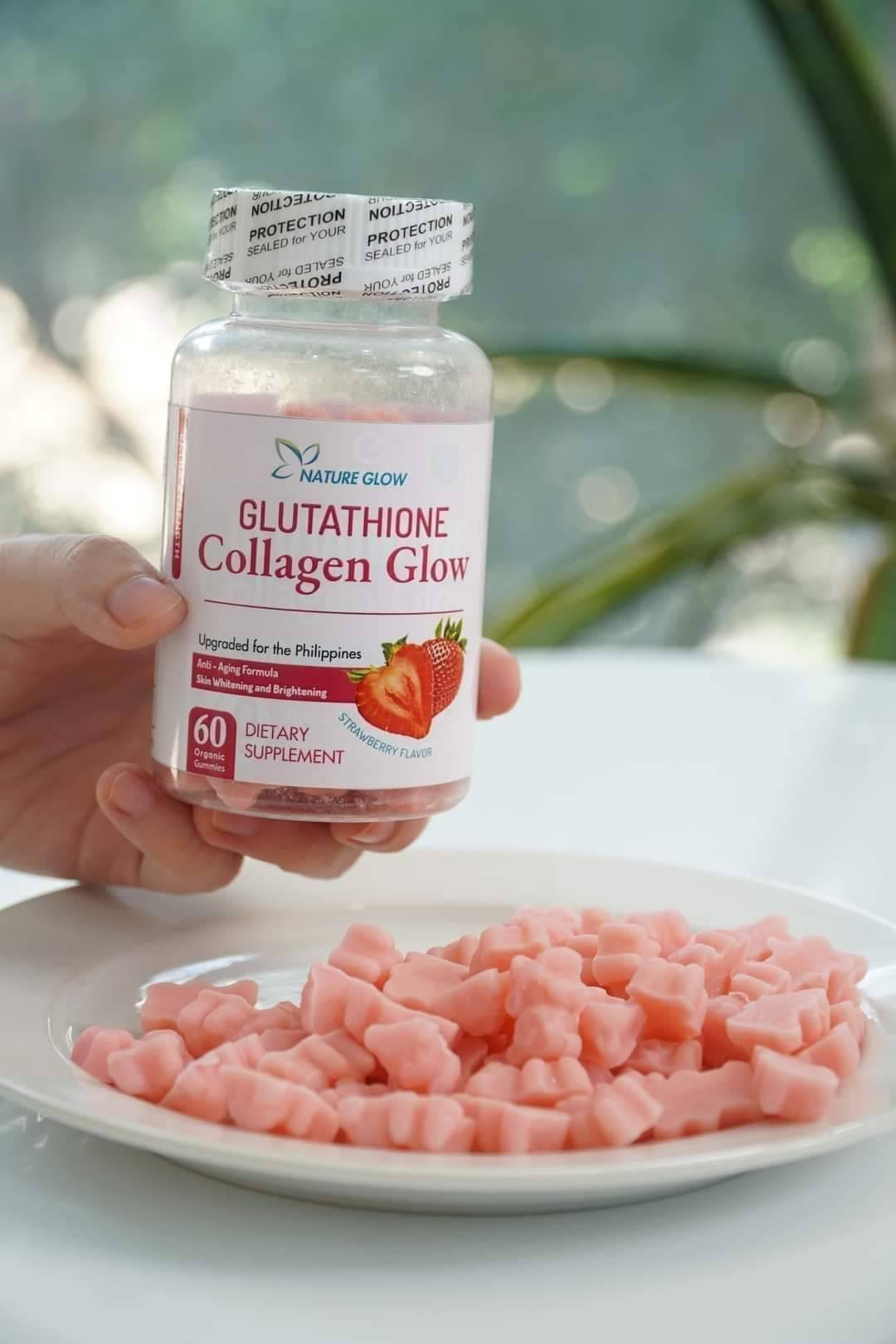 Nature Glow Glutathione Collagen Glow Gummies (60 Gummies)