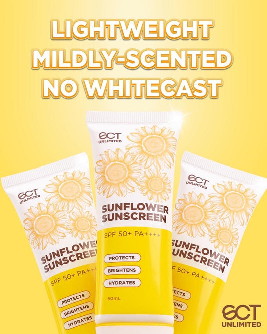 SCT Unlimited Sunflower Sunscreen SPF 50+ PA+++
